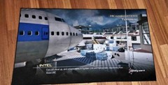 Modern Warfare 2 Terminal Loading Screen Custom Floor Rug 140cm x 81cm