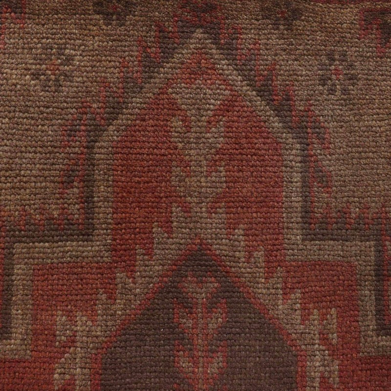 Authentic Overdyed Rug Handmade Vintage Carpet 4.4x2.9 ft gallery