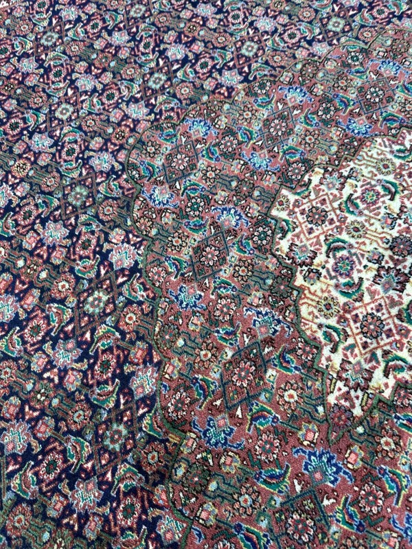 Top Quality Handmade Silk & Wool Oriental Rug, Mint Cond, High KPSI, 10x13 gallery
