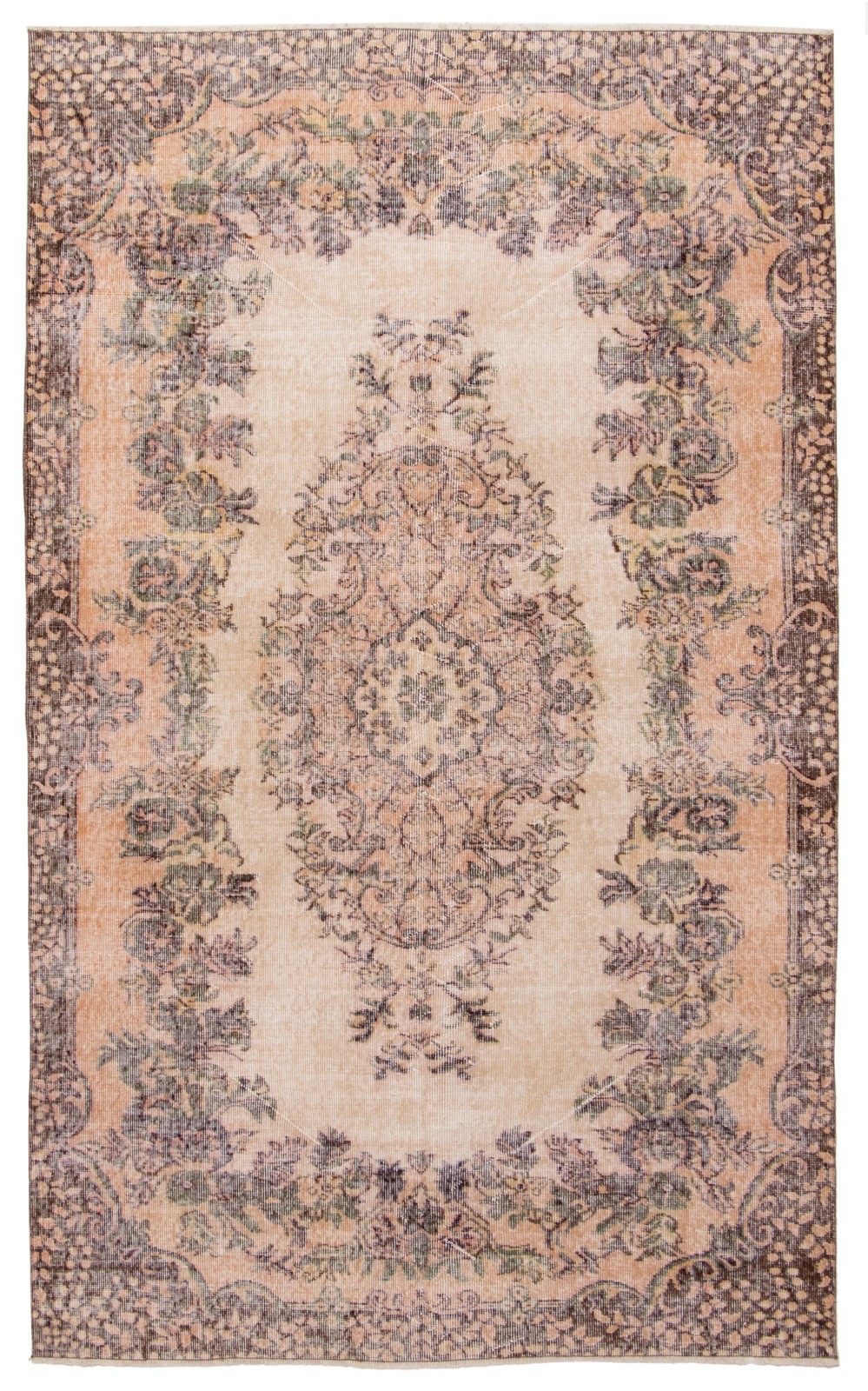 Traditional Vintage Hand-Knotted Carpet 5'4" x 8'9" Wool Area Rug gallery
