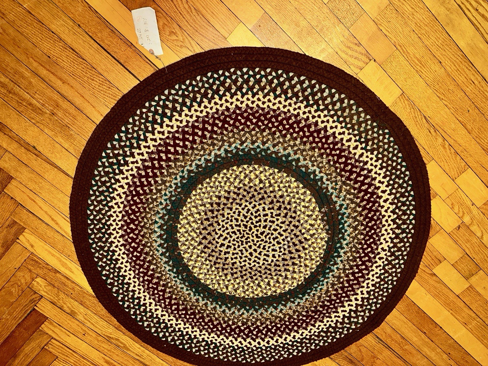 Vintage Good Pennsylvania FOLK ART AMERICAN BRAIDED RR#3462 gallery