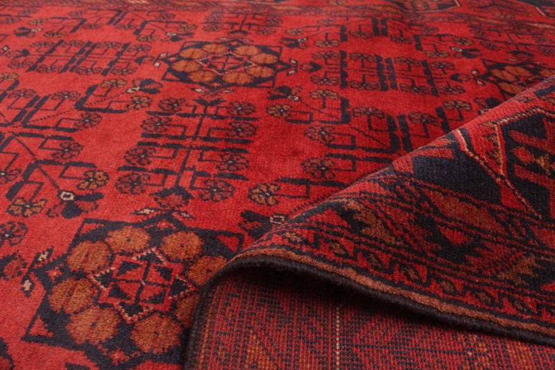 Traditional Vintage Hand-Knotted Oriental Carpet 4'3" x 6'5" Wool Area Rug gallery