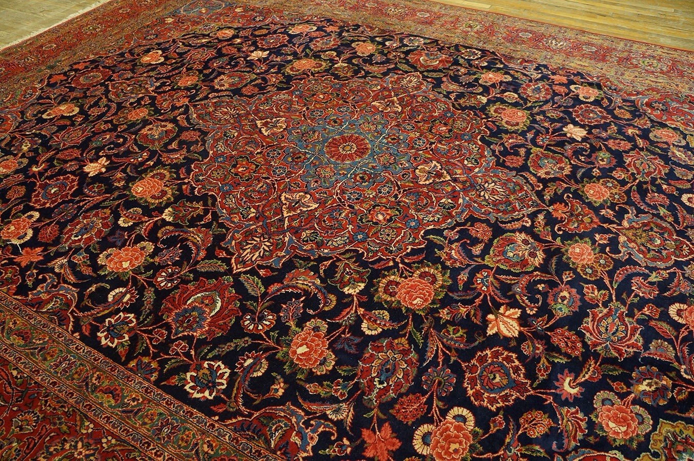 Authentic Kashann Dabir Vintage From The 1950’s . Perfect Condition. gallery