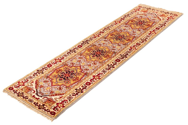 2'9" x 10'0" Vintage Hand-knotted Runner Rug Traditional Oriental Wool Carpet gallery
