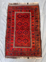 Stunning Vintage Kowdani Natural Vegetable Dye Soft Nomad Maldari Carpet
