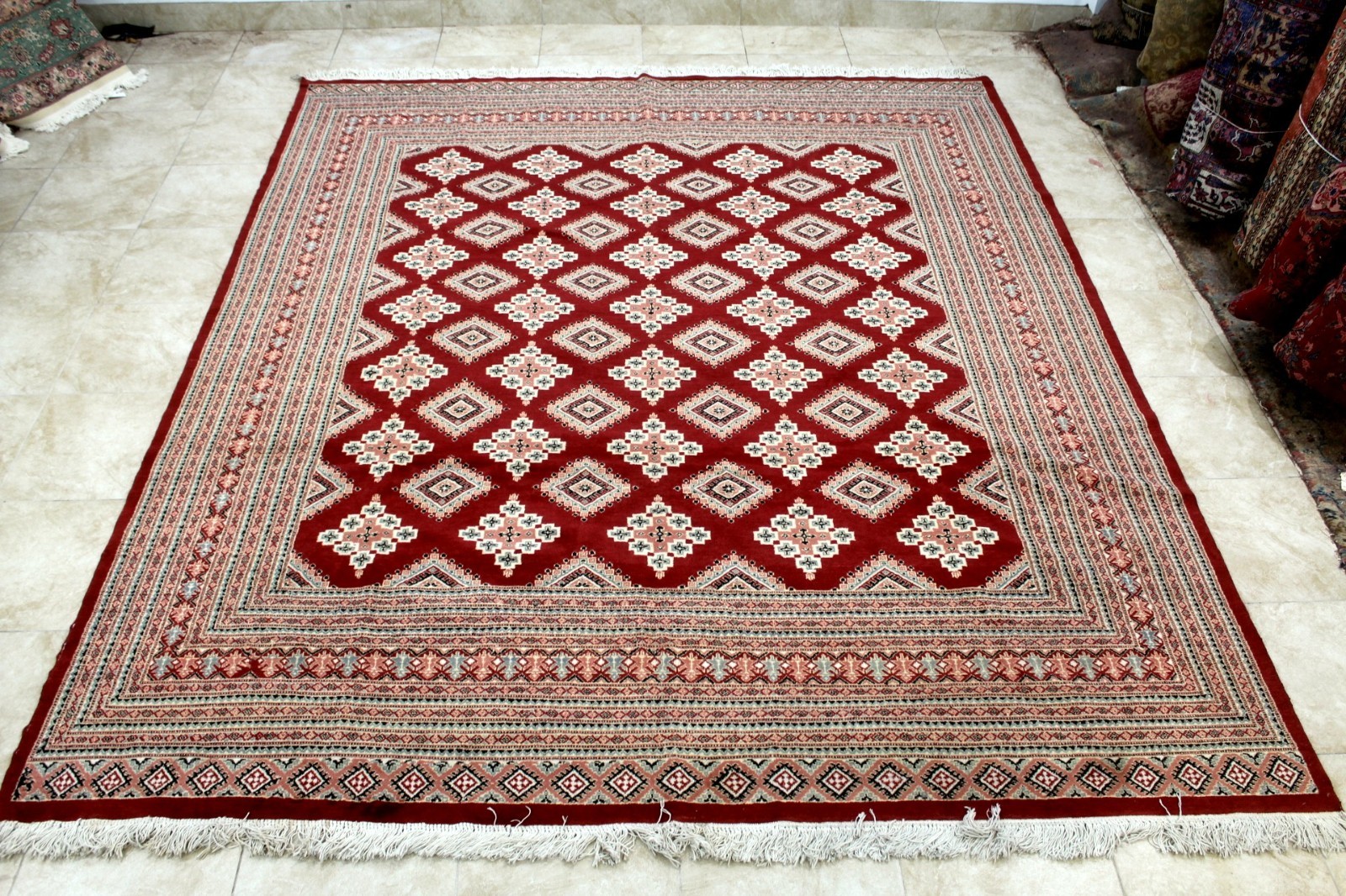 10X12 MASTERPIECE MINT NEW 400KPSI HAND KNOTTED VEGETABLE DYE WOOL BOKHARA RUG gallery