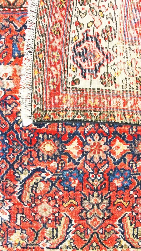 5'9" x 11'5" Antique Melayer Long carpet, Runner gallery, c-1900,#16414 gallery