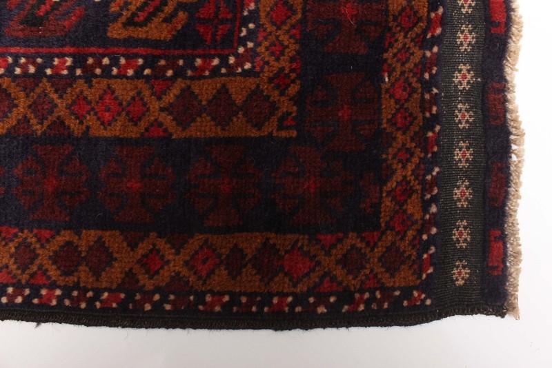 Vintage Traditional Hand-Knotted Area Rug 3'7" x 6'5" Oriental Wool Carpet gallery