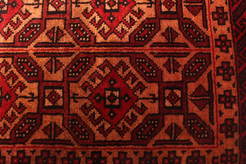 Vintage Traditional Hand-Knotted Area Rug 2'0" x 5'11" Oriental Wool Carpet gallery