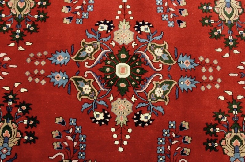 9X6 MASTERPIECE MINT 200+KPSI HAND KNOTTED VEGETABLE DYE SAROUKK SOFT WOOL RUG gallery
