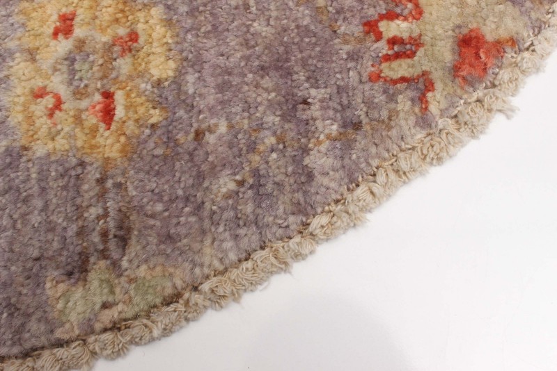 Vintage Traditional Hand-Knotted Area Rug 3'1" x 3'1" Oriental Wool Carpet gallery