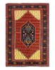Rust Antique Hand Knotted Wool Rug - 4'4" X 6'4" gallery