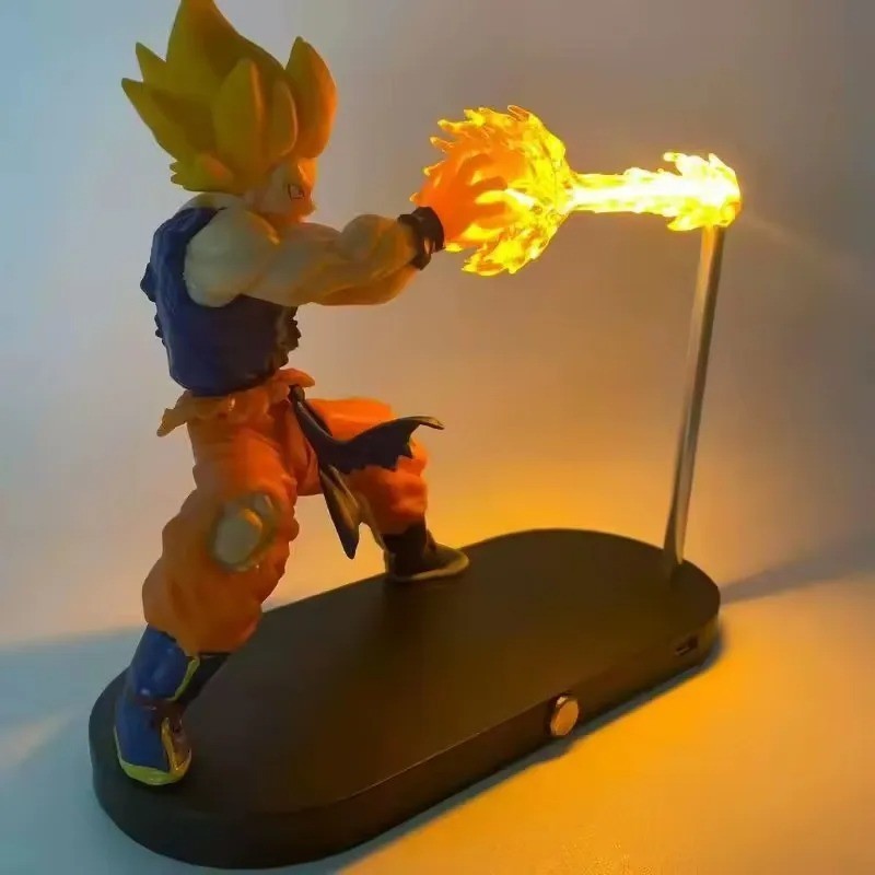 In-Stock Dragon Ball Vegeta Saiyan Goku Magnetic Night Light Desktop Decorative gallery