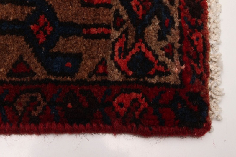 Vintage Hand-knotted Runner Rug 3'5" x 16'3" Traditional Oriental Wool Carpet gallery