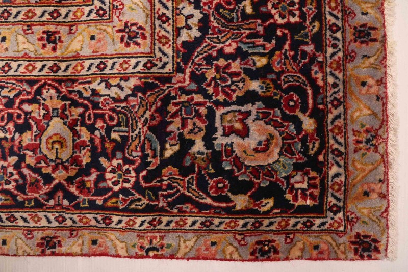 Vintage 6'10" x 9'7" Traditional Hand Knotted Vegetable Dye Wool Area Rug gallery