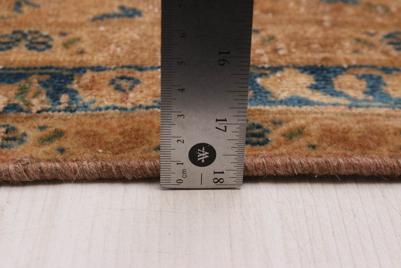 Vintage Hand-Knotted Area Rug 9'7" x 13'5" Traditional Wool Carpet gallery