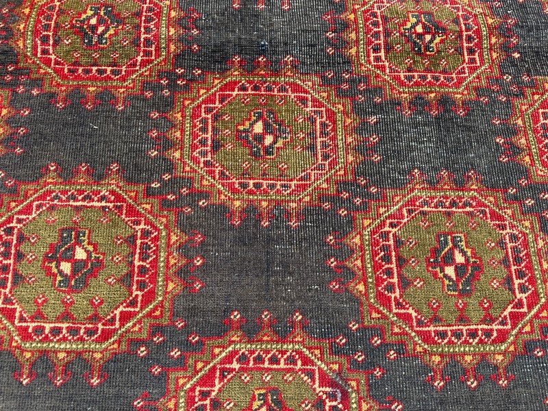 3'10x7'5 Low Pile Distressed Turkmen Patnos Gull Rug Faded Vintage Kitchen Rug gallery