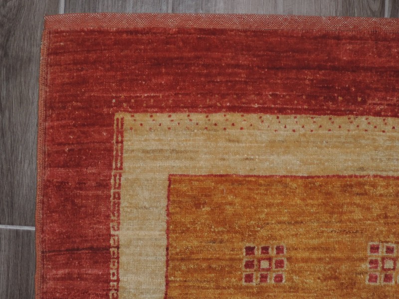 5x3ft. Afghan Chobi Wool Rug gallery