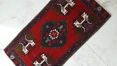 2X3 Hot Foot Carpet Rug Gift For Her Rug Anatolian Vintage Organic American Rug