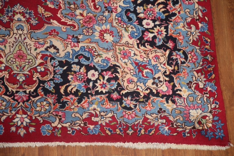 Vintage Vegetable Dye Traditional Oriental Area Rug Palace Size Handmade 10'x16' gallery