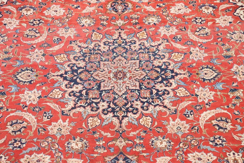 Traditional Antique Large Area Rug 11x16 Ft Handmade Vegetable Dye Wool Carpet gallery