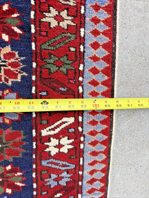 Auth: 19th C Antique Shirvan Caucasian Rug Mythical Art Wool Beauty 6x9 gallery