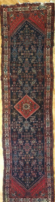 Tremendous Tribal - 1930s Antique Oriental Rug - Nomadic Runner - 3.7 x 13.5 ft. gallery