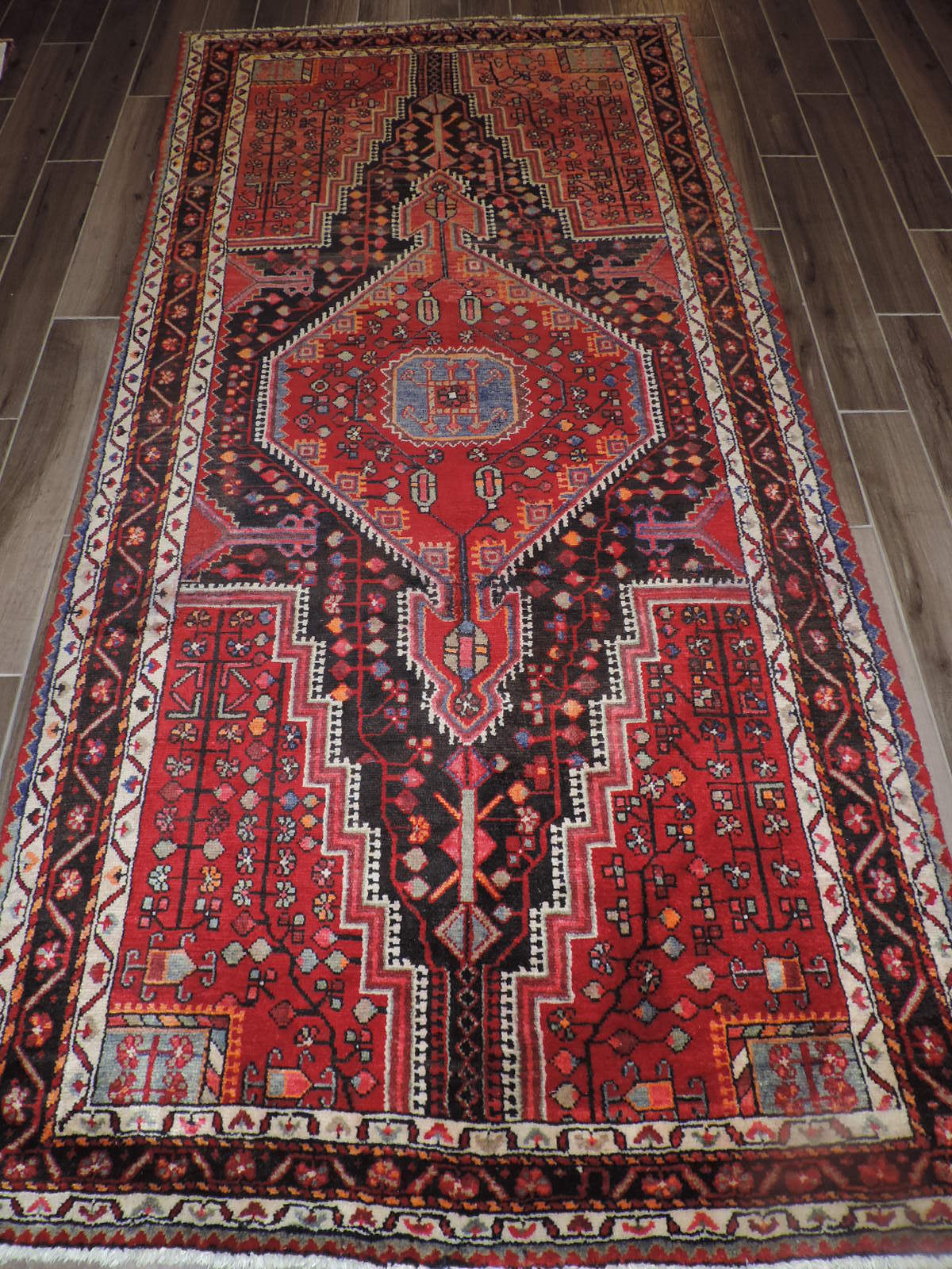 5x10ft. Handmade Malayer Wool Room Size Runner gallery