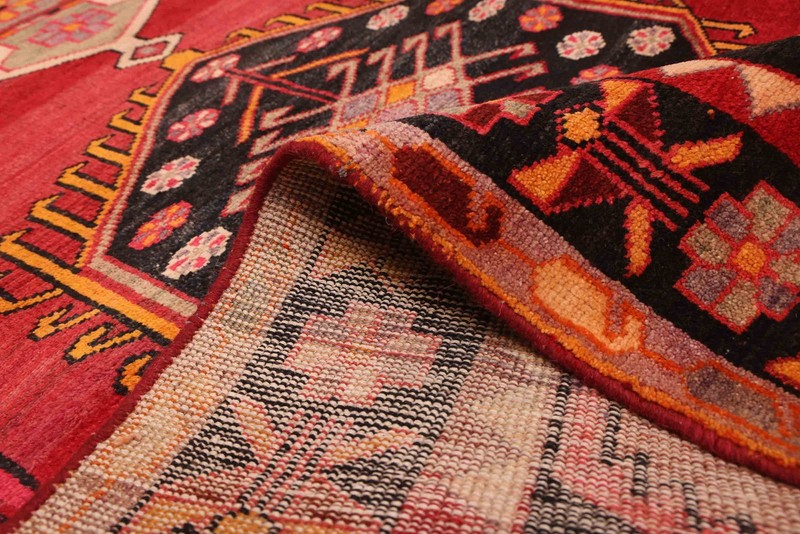 Traditional Vintage Hand-Knotted Area Rug 4'3" x 7'7" Oriental Wool Carpet gallery
