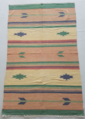 Vintage Handmade Traditional Beautiful Turkish Kilim Floor Rug Carpet 182×116 cm
