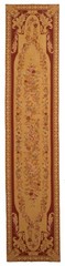 Vintage Hand Woven Area Rug 2’6″ x 12’0″ Traditional Wool Oriental Carpet