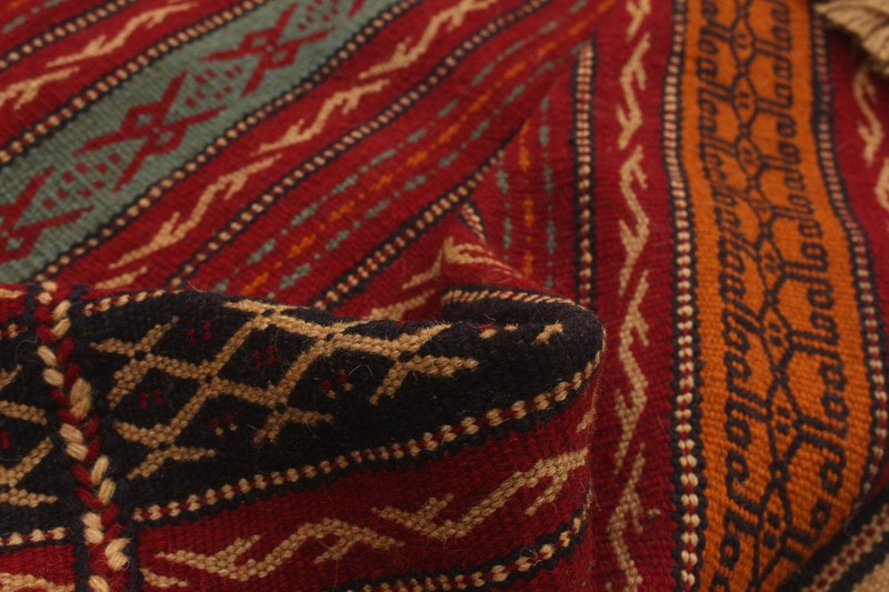 Vintage Hand Woven Area Rug 3'4" x 5'0" Traditional Wool Oriental Carpet gallery