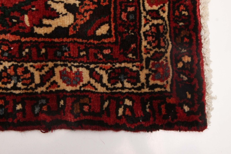 Vintage 2'11" x 4'1" Traditional Hand Knotted Vegetable Dye Wool Area Rug gallery