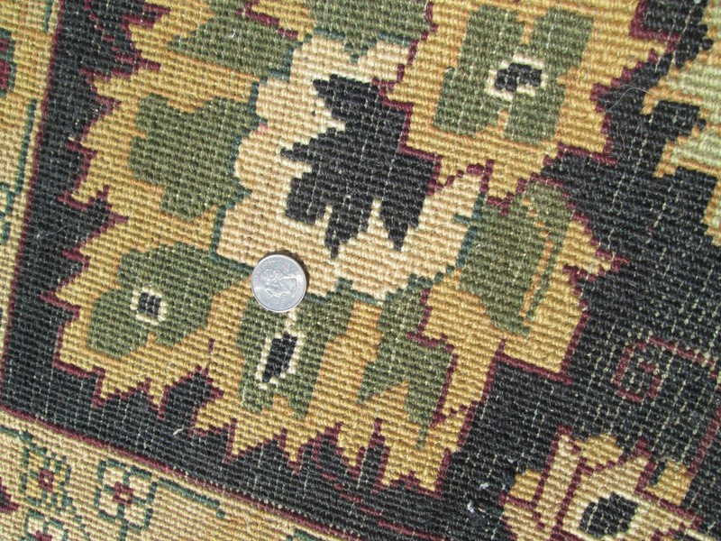 ORIENTAL RUG AGRA PATTERN A FINE HAND WOVEN 8 x 10 NEVER USED RUG FULL PILE gallery