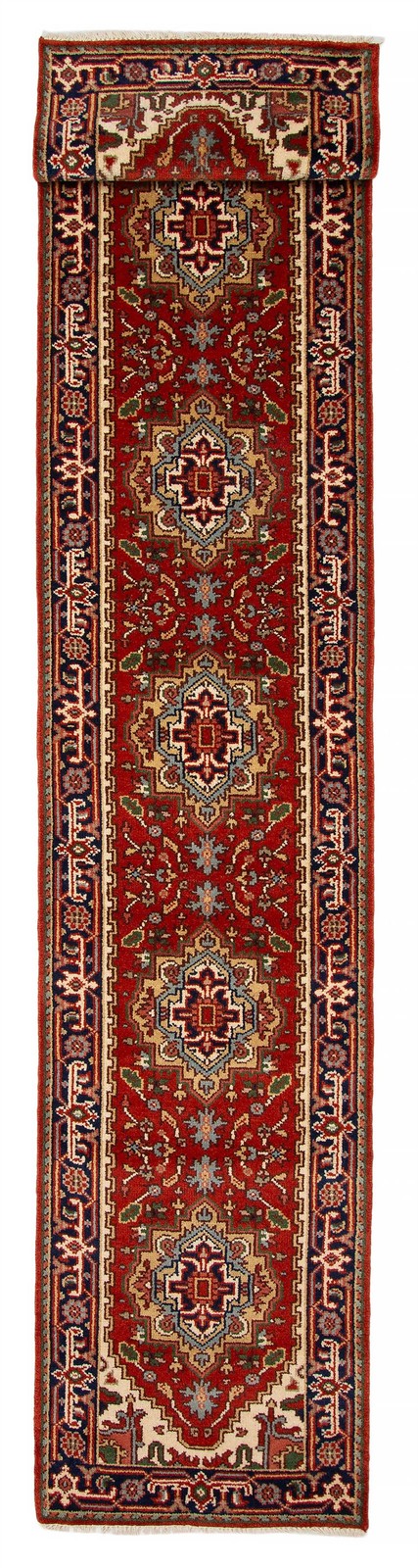 2'6" x 20'0" Vintage Hand-knotted Runner Rug Traditional Oriental Wool Carpet gallery