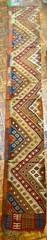 Turkish Kilim Runner, ca 1890; 3ft x 15ft