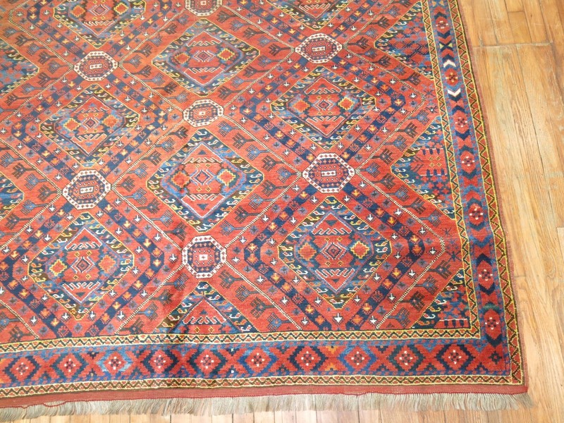 Antique Beshir Rug Gallery Size 6'1''X13'3'' gallery