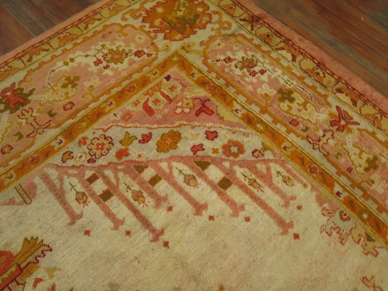Antique World Class Turkish Oushak Ushak Rug Size gallery