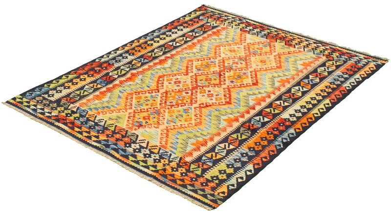 Vintage 4'10" x 6'10" Traditional Wool Hand Woven Oriental Area Rug gallery