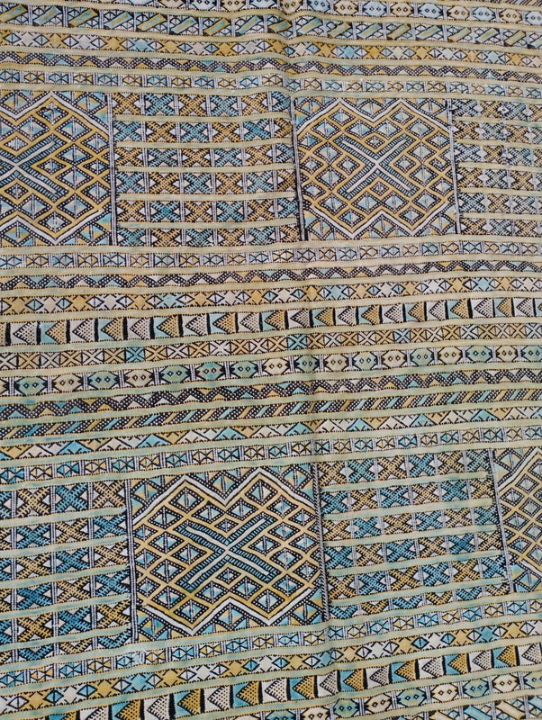 Vintage Handmade Moroccan Berber Traditional Wool Kilim Rug 271x151 cm gallery