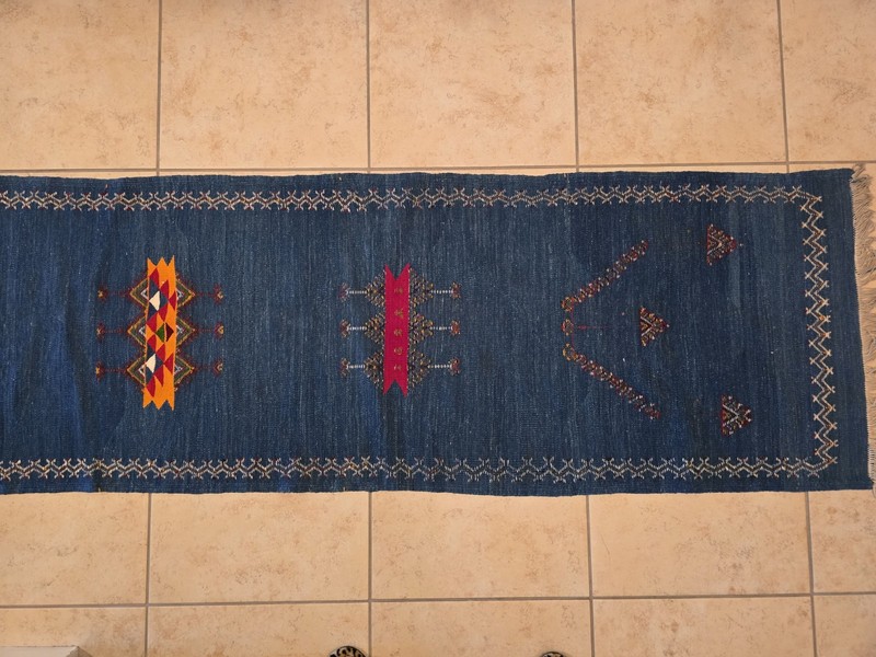Authentic Vintage Moroccan Berber RunnerRunner 27. Inches wide, 16. 5 ft long gallery