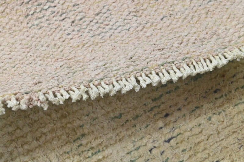 Oushak Turkish Doormat Rug 2x4 BEIGE Anatolian Handmade Vintage Small Kilim Rug gallery