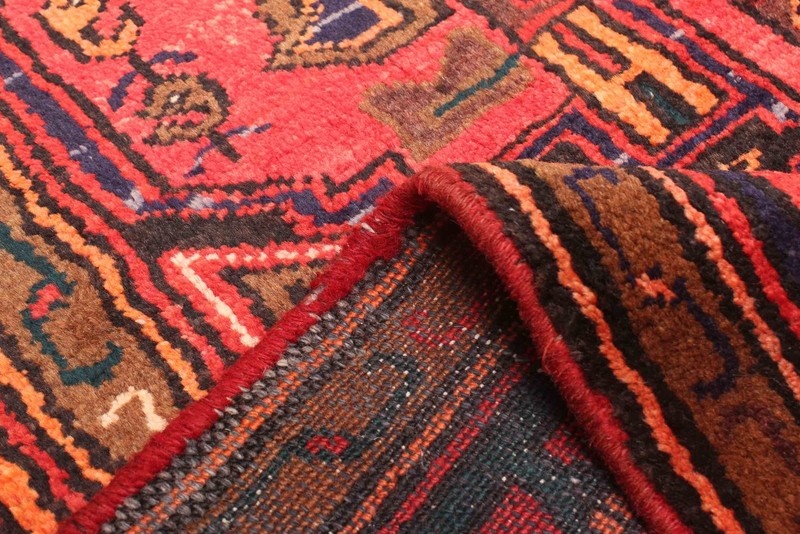 Traditional Vintage Hand-Knotted Carpet 4'5" x 8'4" Wool Area Rug gallery
