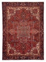 Traditional Vintage Hand-Knotted Area Rug 7’9″ x 10’8″ Oriental Wool Carpet