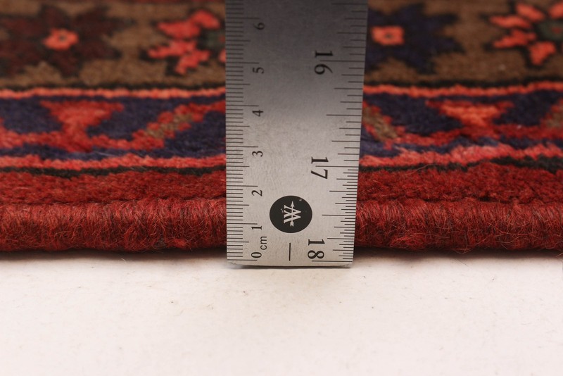 Vintage Hand-Knotted Area Rug 3'1" x 4'11" Traditional Wool Carpet gallery