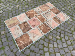 Home Decor Rug, Turkish Vintage Rug, Boho Decor Rug, 3,2 x 5,5 ft
