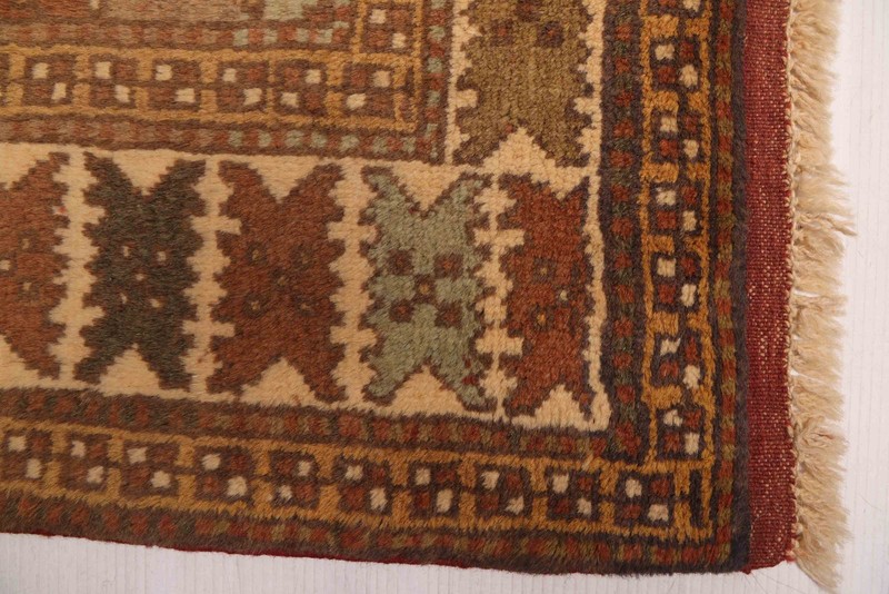 Traditional Vintage Hand-Knotted Area Rug 3'9" x 5'11" Oriental Wool Carpet gallery