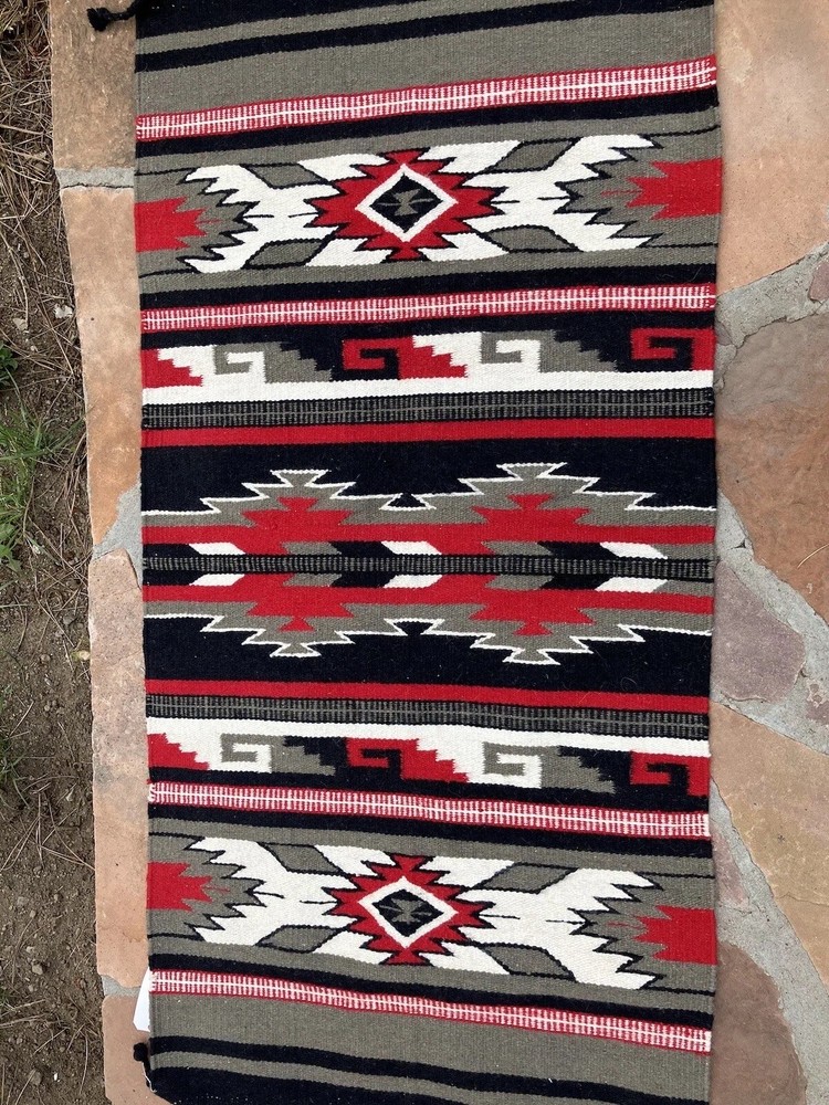 Rug Southwest Classic Design Handwooden Style 64x32 Wool