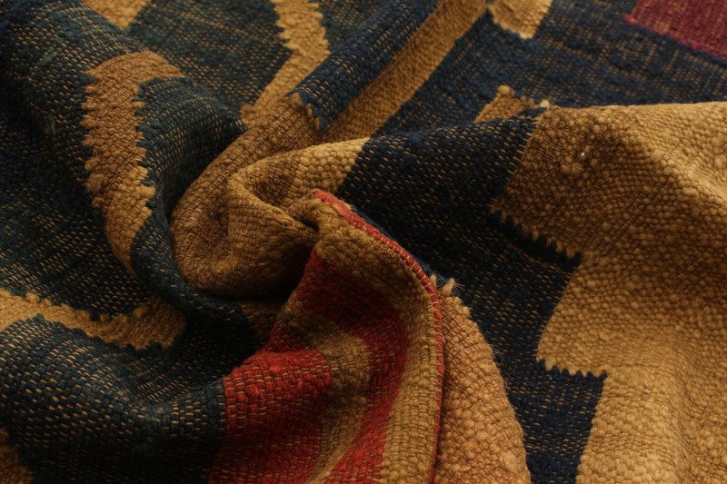 Vintage Hand Woven Area Rug 8'2" x 9'4" Traditional Wool Oriental Carpet gallery