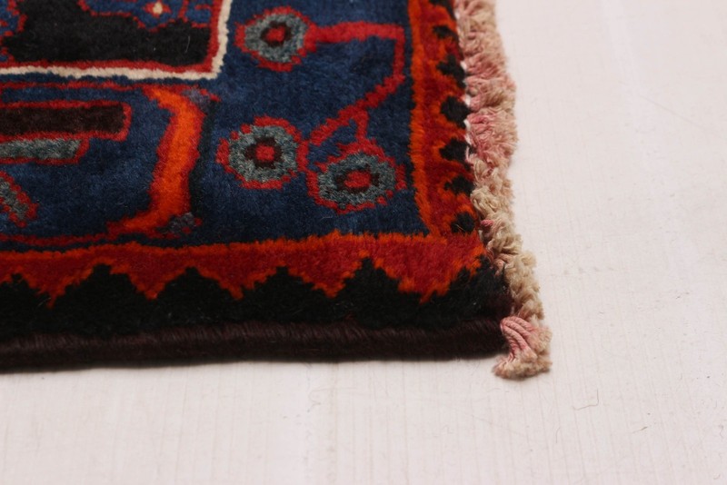 Vintage Hand-Knotted Area Rug 4'3" x 9'11" Traditional Wool Carpet gallery